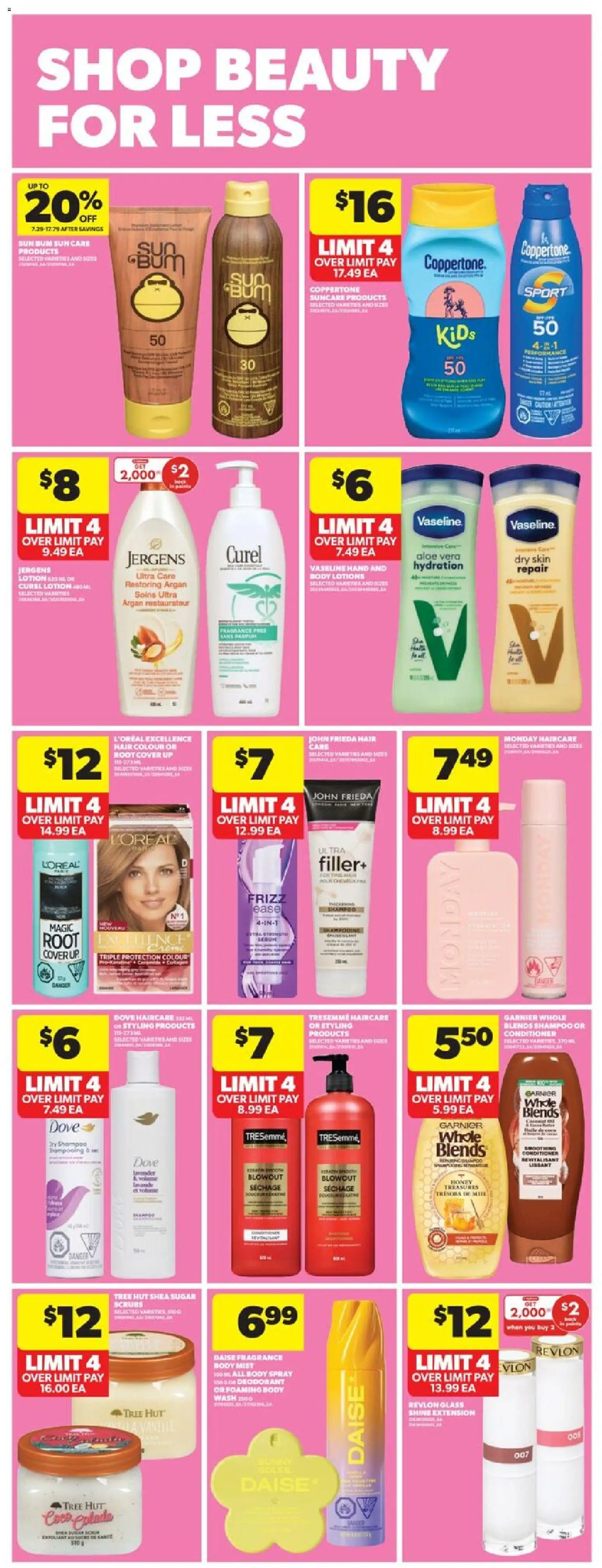 Real Canadian Superstore flyer valid from 23.04.2026 | Page: 25 | Products: Fragrance, Shampoo, Conditioner, Deodorant