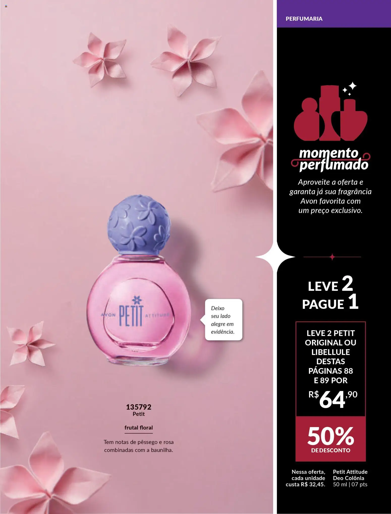 Avon Folheto - válido de 15.01.2026 | Página: 89 | Produtos: Pêssego, Fragrância