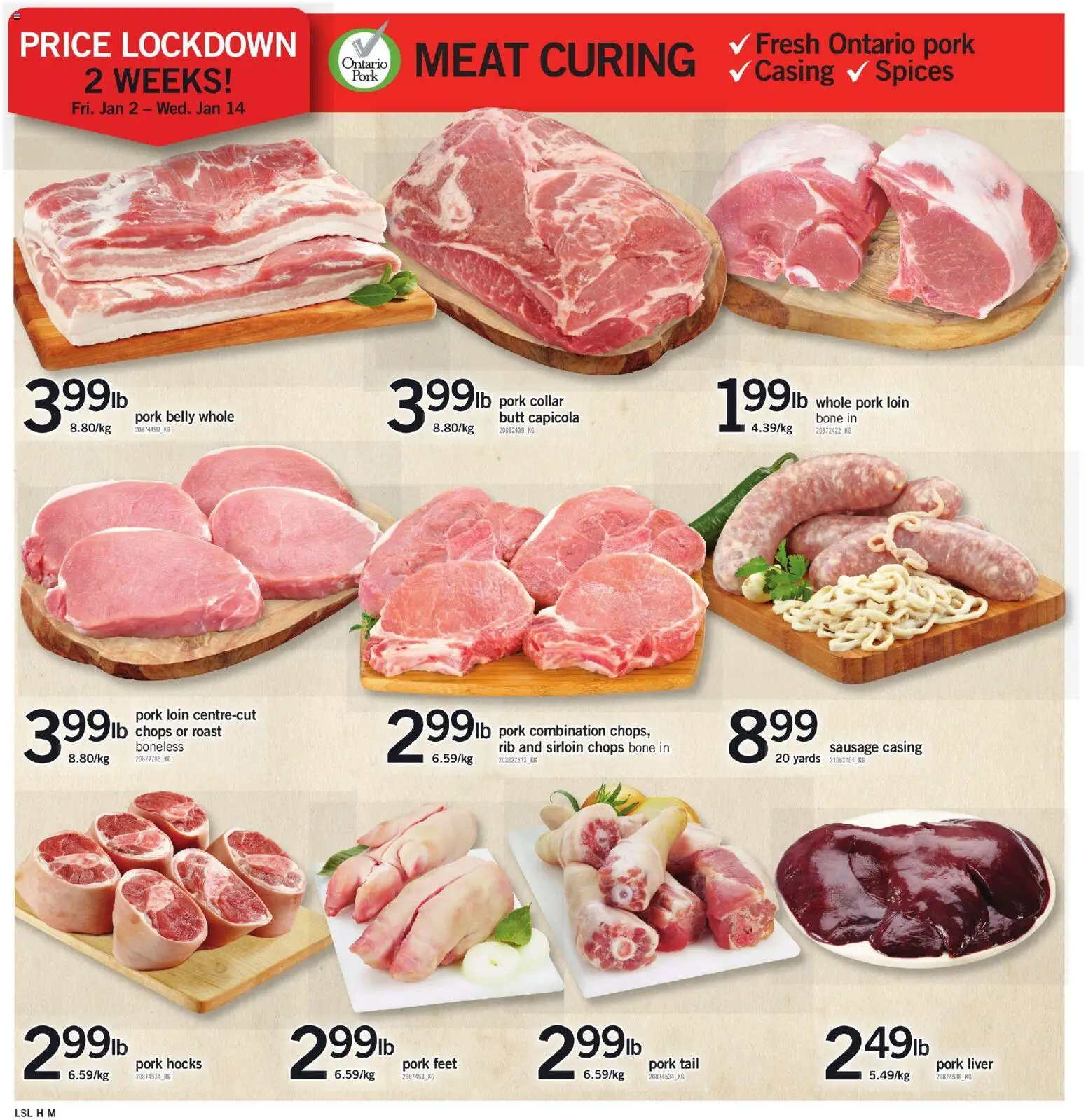 Loblaws flyer valid from 01.01.2026 | Page: 3 | Products: Pork