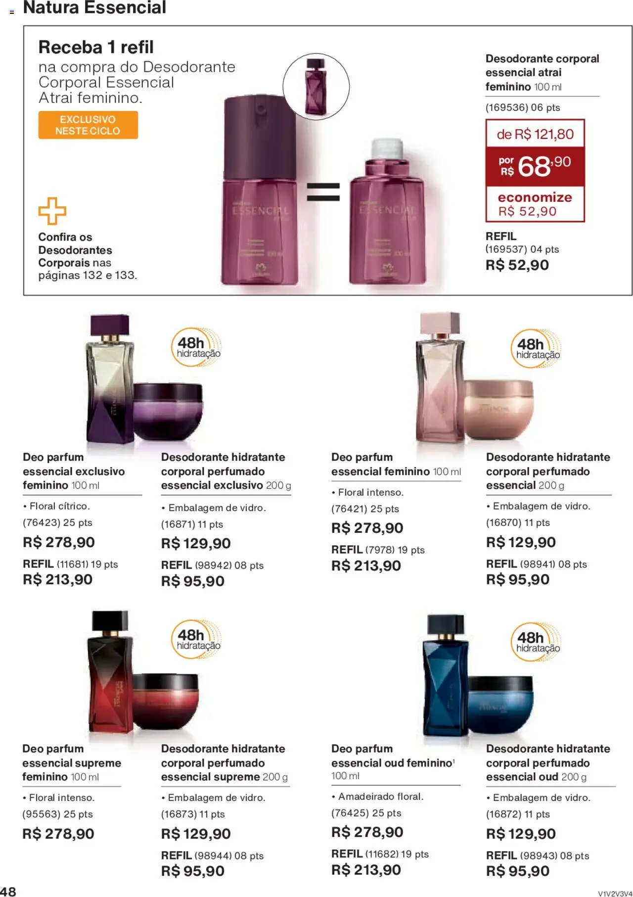 Natura Folheto - válido de 15.06.2025 | Página: 48 | Produtos: Desodorante