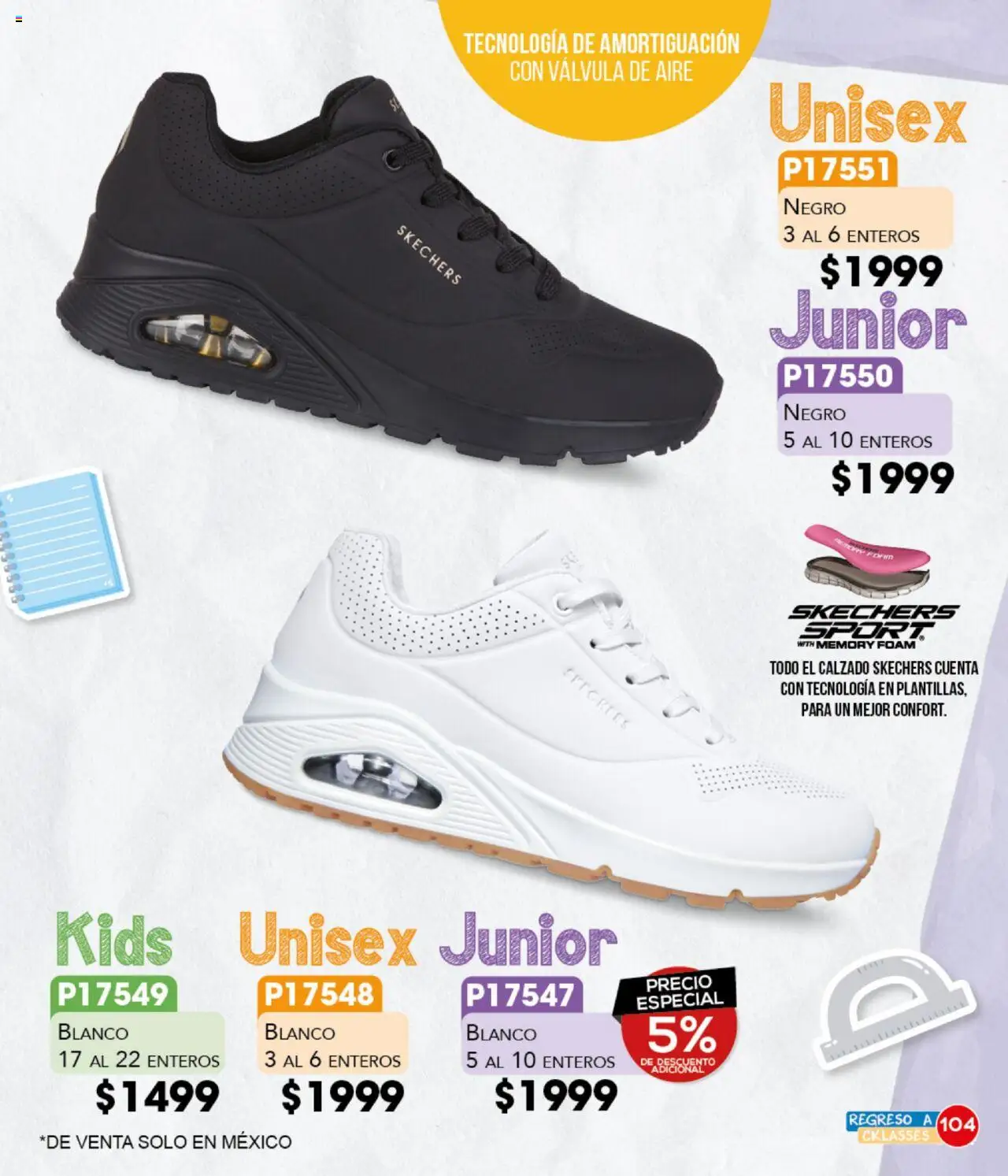 Nuevas ofertas de Cklass válidas en toda la República Mexicana desde el 18.08.2025. ¡Encuentra las mejores ofertas en Cklass - Catálogo Regreso a Clases! | Página: 105 | Productos: Válvula