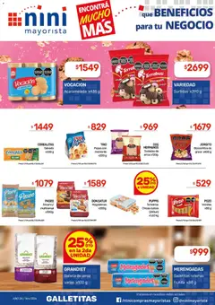 Vista previa NINI Mayorista ofertas válido desde el 20.04.2026 | Página: 34 | Productos: Galletitas, Frutilla, Arroz, Galletas