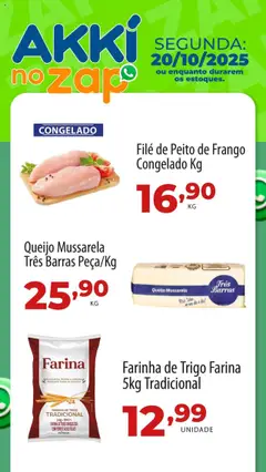 Akki Atacadista - Ofertas do Dia - Pré-Visualização do folheto da loja Akki Atacadista, válido de 20.10.2025