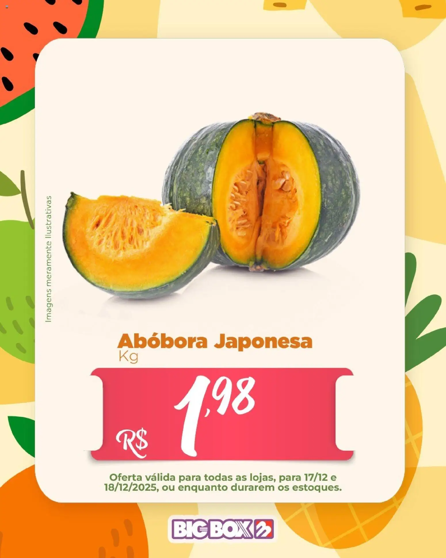 Big Box Folheto - válido de 17.12.2025 | Página: 3 | Produtos: Abóbora