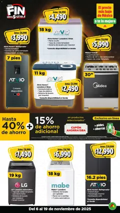 Vista previa de Bodega Aurrerá Buen Fin , nuevo folleto de la tienda, válido en México a partir del 06.11.2025 | Página: 13