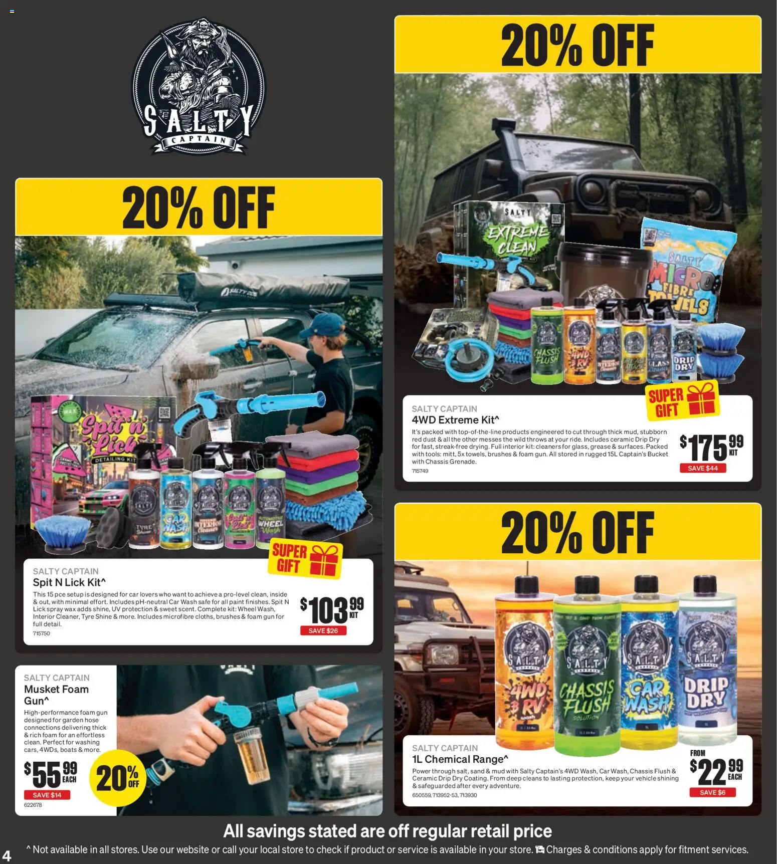 Supercheap Auto catalogue - valid from 03.12.2025 | Page: 4 | Products: Bucket, Cleaner, Safe, Tools