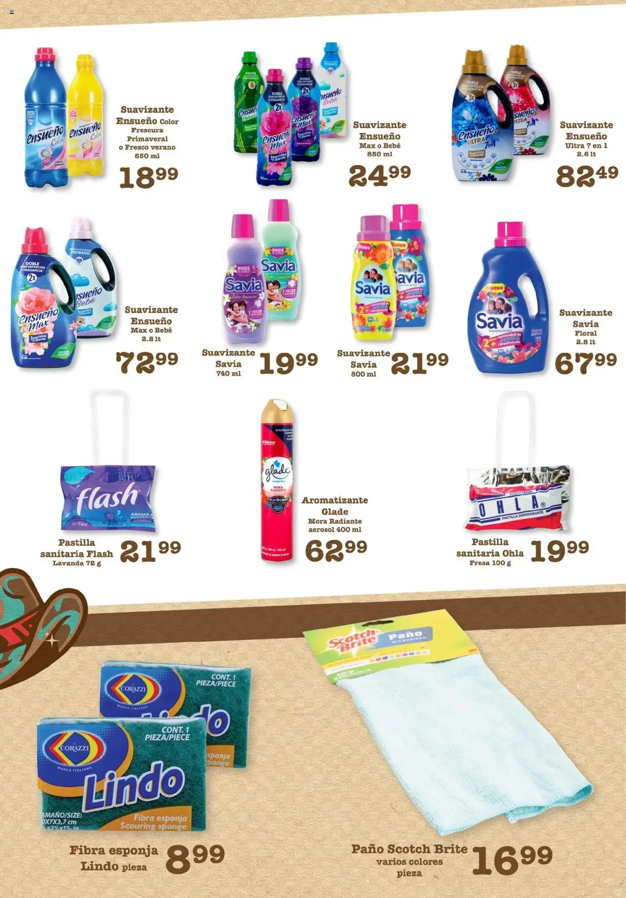 Nuevas ofertas de S-Mart válidas en toda la República Mexicana desde el 29.07.2025. ¡Encuentra las mejores ofertas en S-Mart - Folleto de Feria - Monterrey! | Página: 5 | Productos: Desodorante, Fresa, Suavizante, Radiante