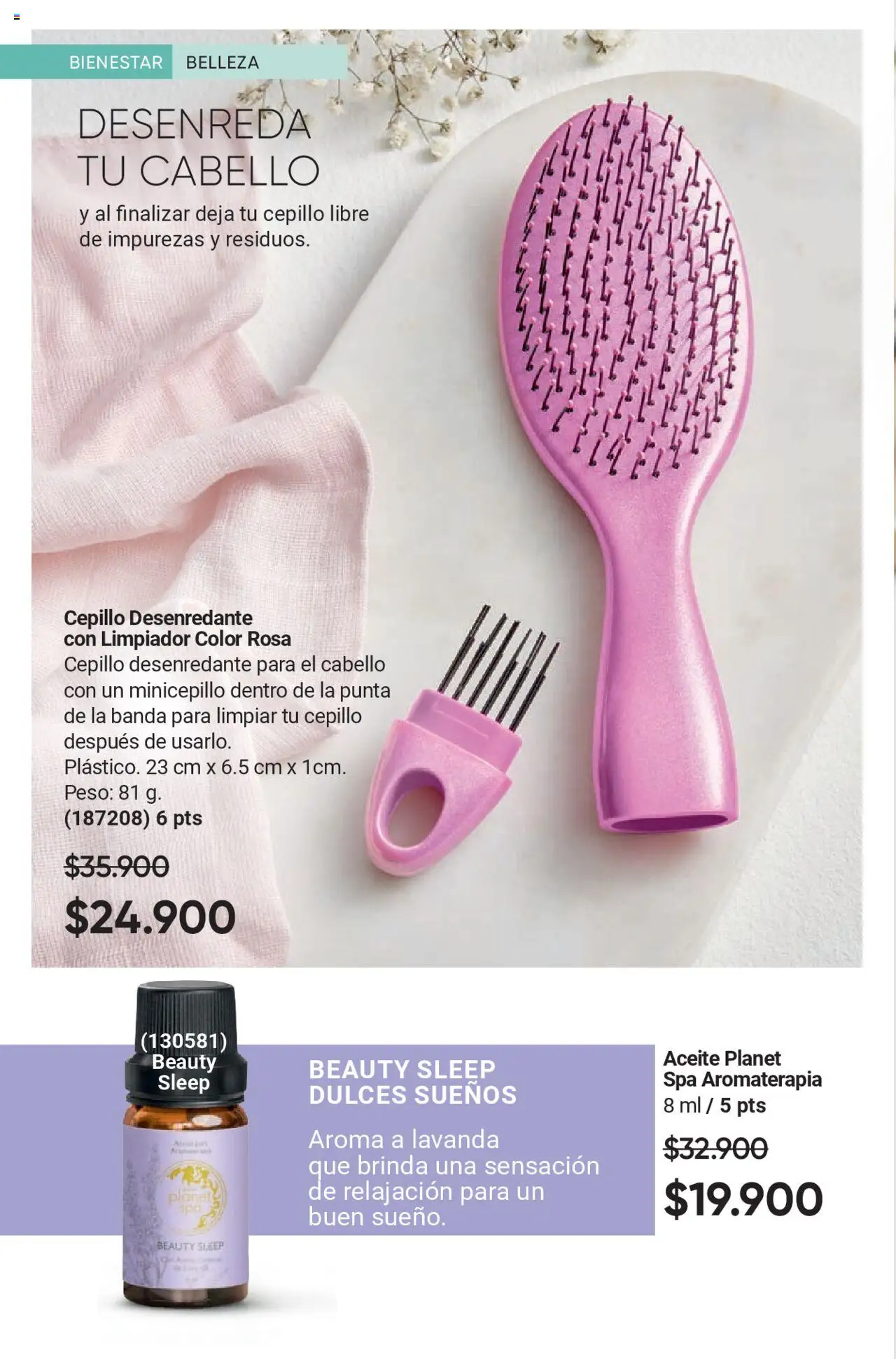 Avon revista - valida desde el 12.09.2025 | Página: 62 | Productos: Limpiador, Cepillo, Ruana, Aceite
