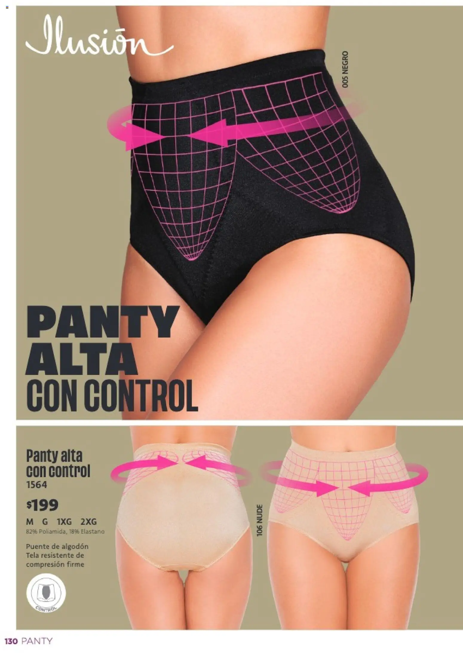 Nuevas ofertas de Ilusión válidas en toda la República Mexicana desde el 01.02.2026. ¡Encuentra las mejores ofertas en Ilusión catálogo Primavera! | Página: 132 | Productos: Algodón