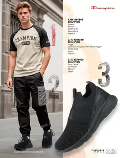 Vista previa de Price Shoes - Catálogo Fall Importados, nuevo folleto de la tienda, válido en México a partir del 18.08.2025 | Página: 223 | Productos: Tenis, Algodón, Playera