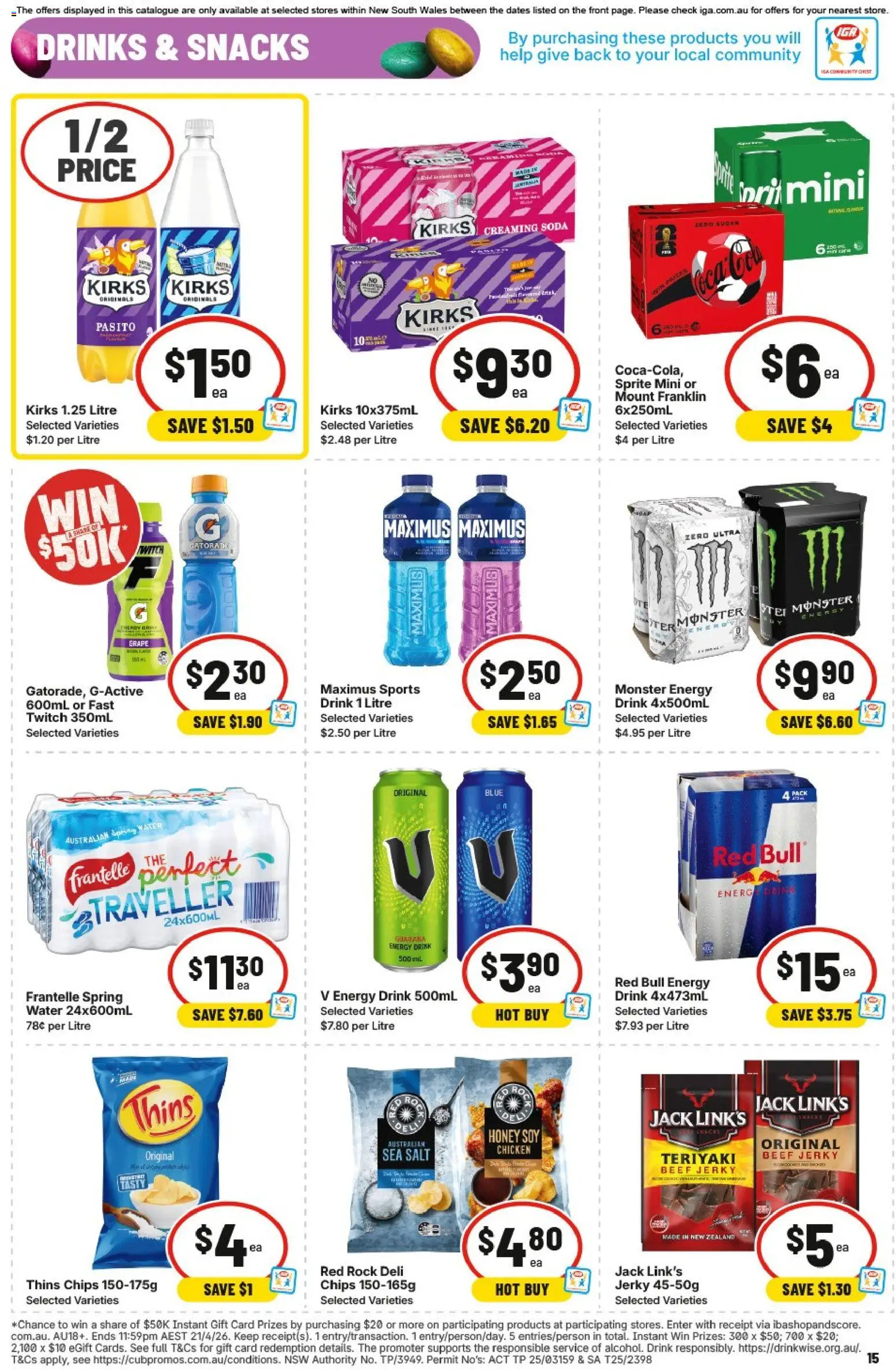 IGA catalogue - valid from 18.03.2026 | Page: 14 | Products: Box, Milk, Dairy, Cheese