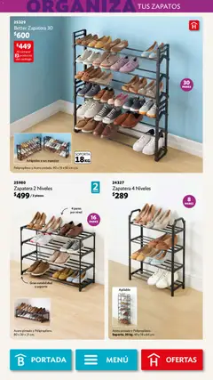 Vista previa de Betterware campaña 12 2025, nuevo folleto de la tienda, válido en México a partir del 01.12.2025 | Página: 81 | Productos: Zapatos