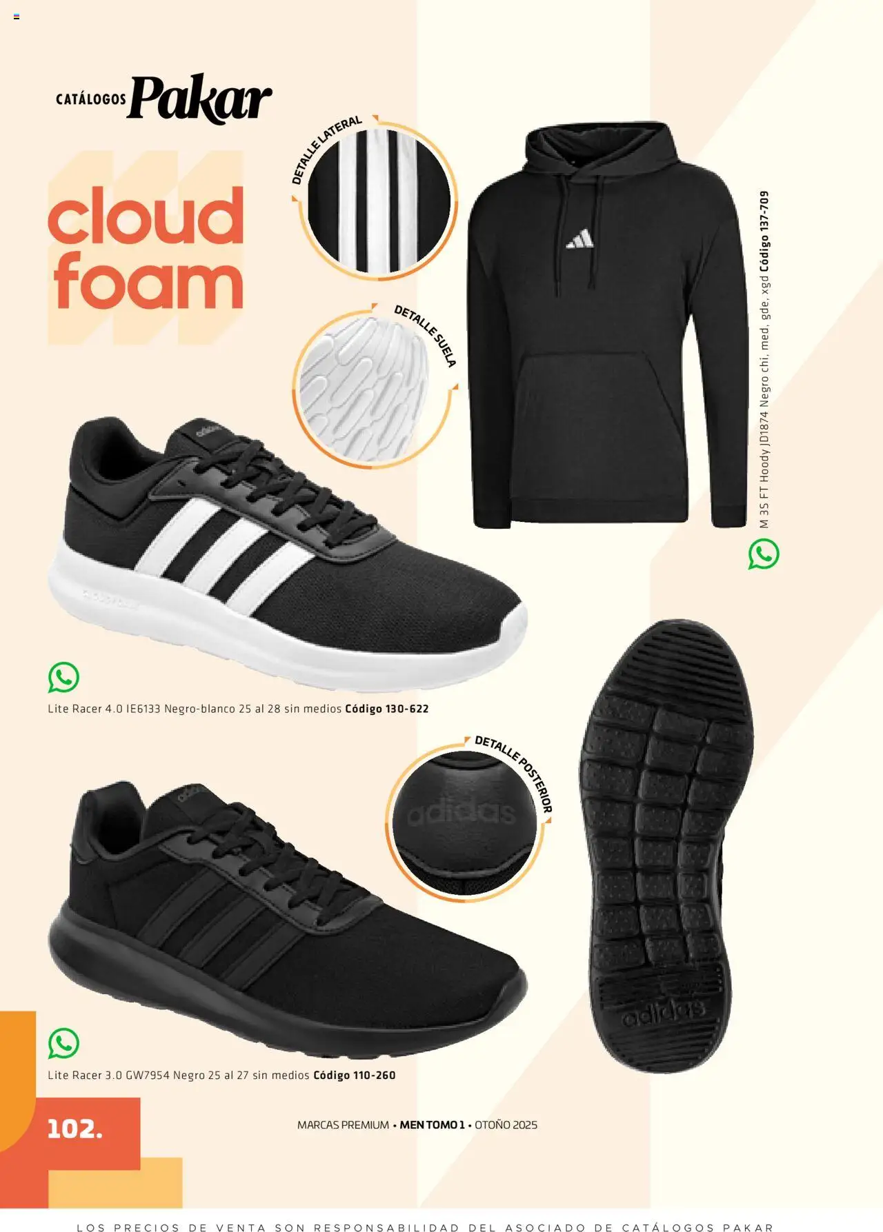 Nuevas ofertas de SC Pakar válidas en toda la República Mexicana desde el 29.08.2025. ¡Encuentra las mejores ofertas en SC Pakar - Catálogo Otoño Men Tomo 1! | Página: 102