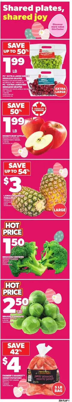 Preview of Zehrs weekly flyer / circulaire from shop Zehrs valid from 02.04.2026