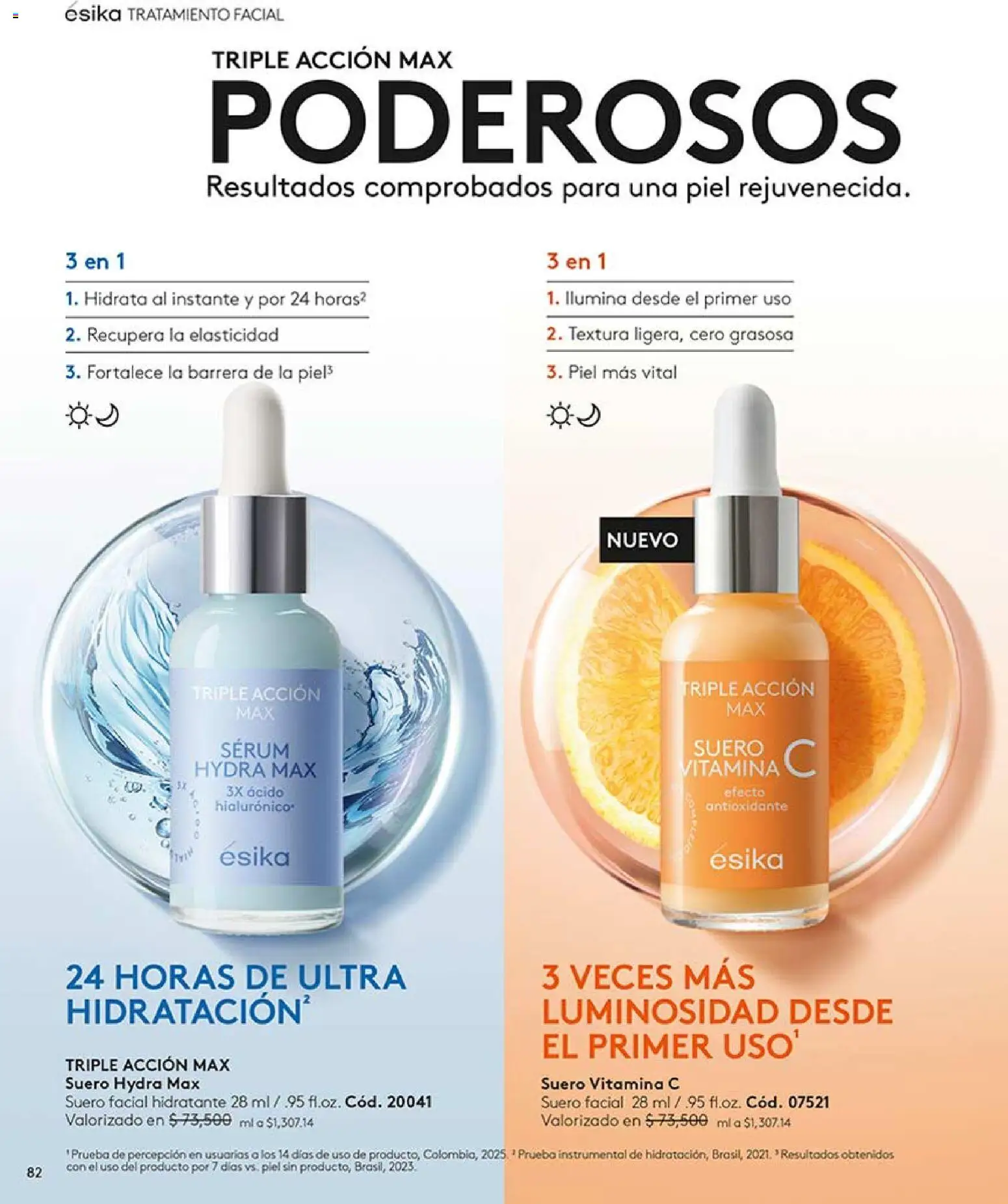 Ésika revista - valida desde el 24.04.2026 | Página: 82 | Productos: Serum