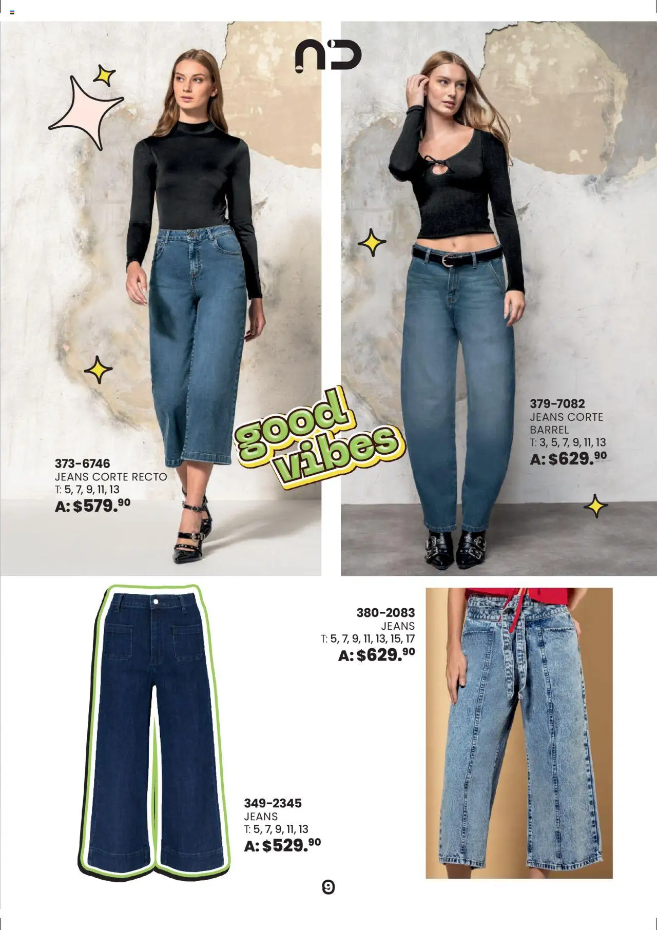 Nuevas ofertas de Andrea válidas en toda la República Mexicana desde el 14.09.2025. ¡Encuentra las mejores ofertas en Andrea - Catálogo Denim Urbano! | Página: 9