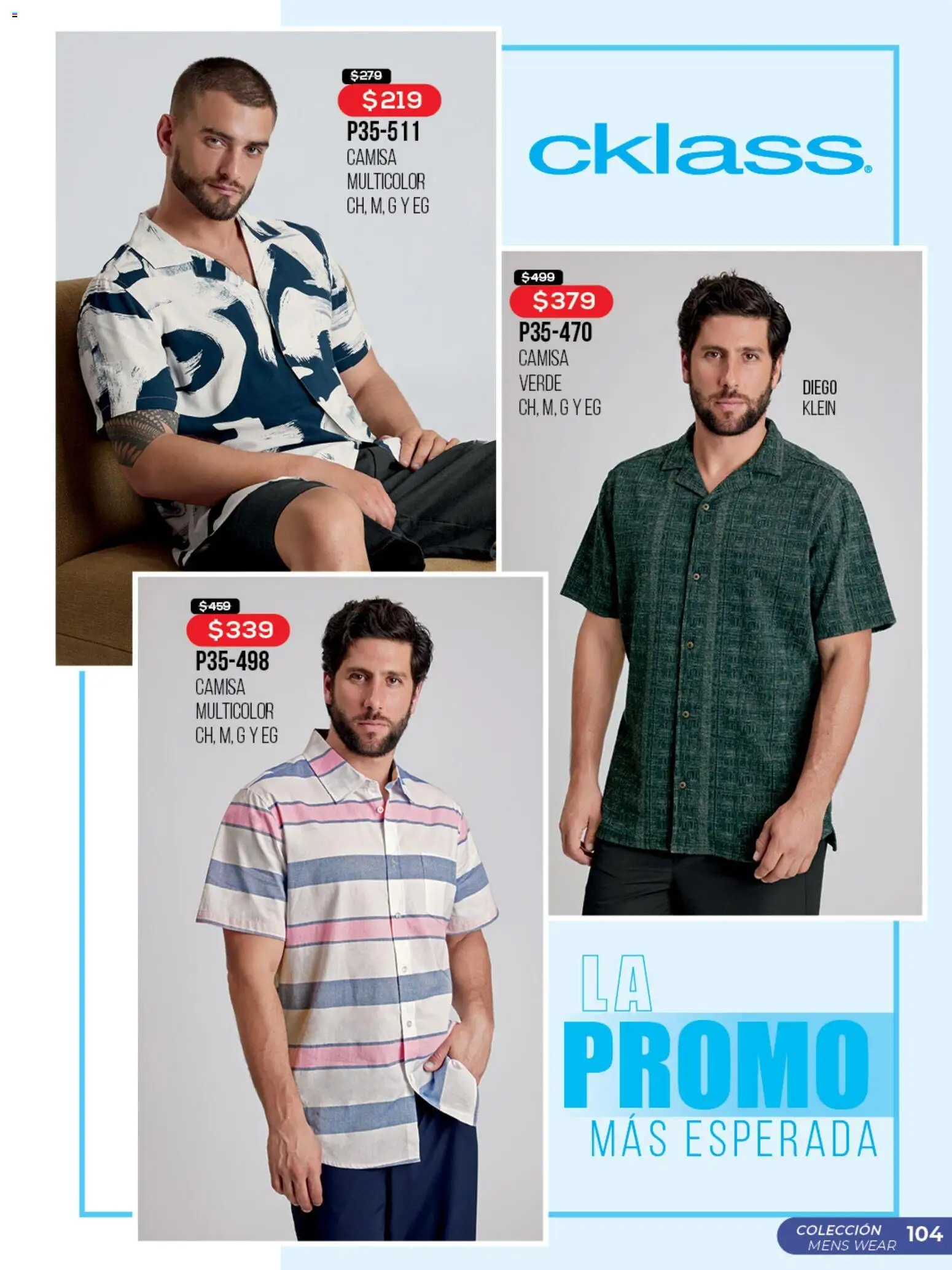 Nuevas ofertas de Cklass válidas en toda la República Mexicana desde el 01.02.2026. ¡Encuentra las mejores ofertas en Cklass catálogo Promo Semanal! | Página: 105