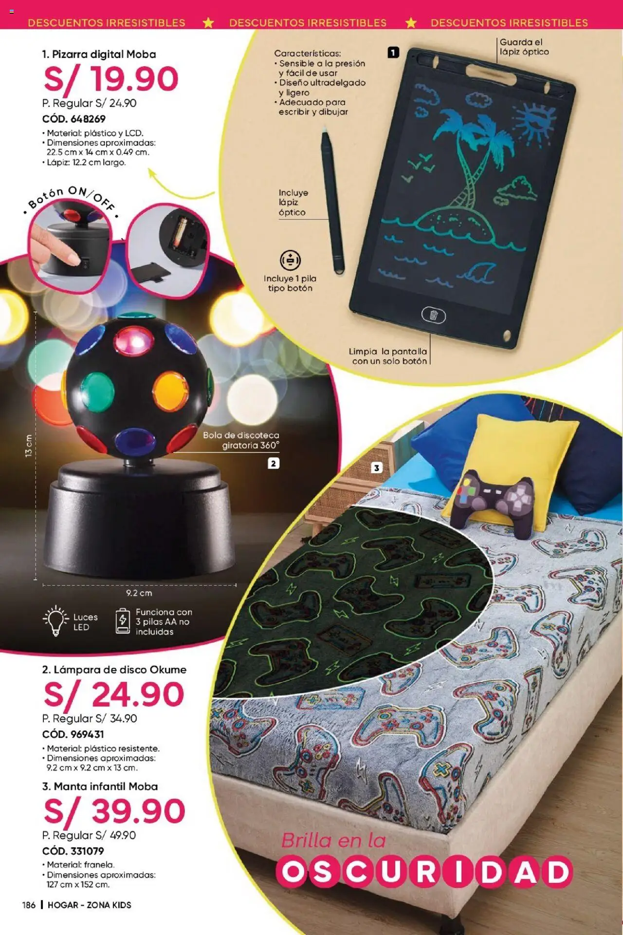 Catálogo Azzorti válido desde 17.06.2025 | Página: 188 | Productos: Lámpara, Disco