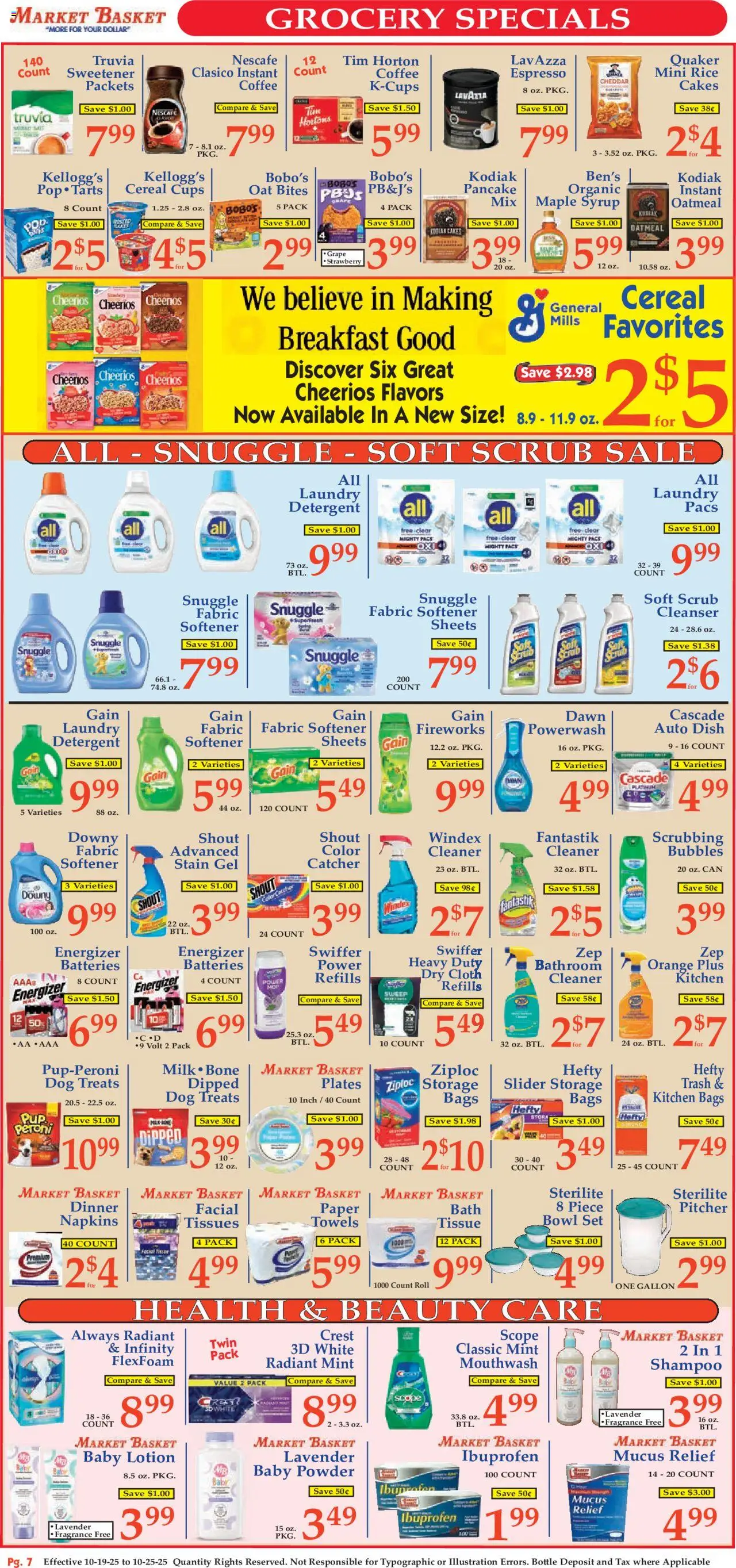 Market Basket Ad - valid from 19.10.2025 | Page: 7