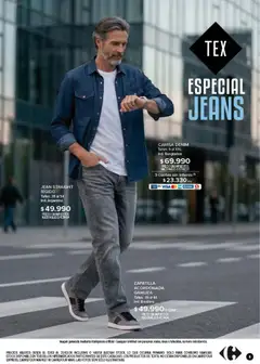 Vista previa Carrefour - Tex | Especial Jeans  válido desde el 12.03.2026 | Página: 5 | Productos: Jean, Camisa, Gamuza
