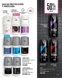 Catálogo CyZone Campaña 1 válido desde el 01.01.2026 | Página: 59 | Productos: Body, Desodorante, Antitranspirante