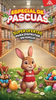 Vista previa Makro Ofertas ESPECIALDE PASCUAS válido desde el 26.03.2026