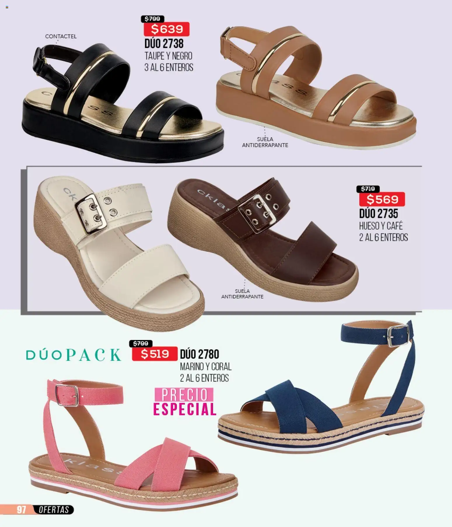 Nuevas ofertas de Cklass válidas en toda la República Mexicana desde el 12.01.2026. ¡Encuentra las mejores ofertas en Cklass catálogo Mega Ofertas Ropa! | Página: 261 | Productos: Café