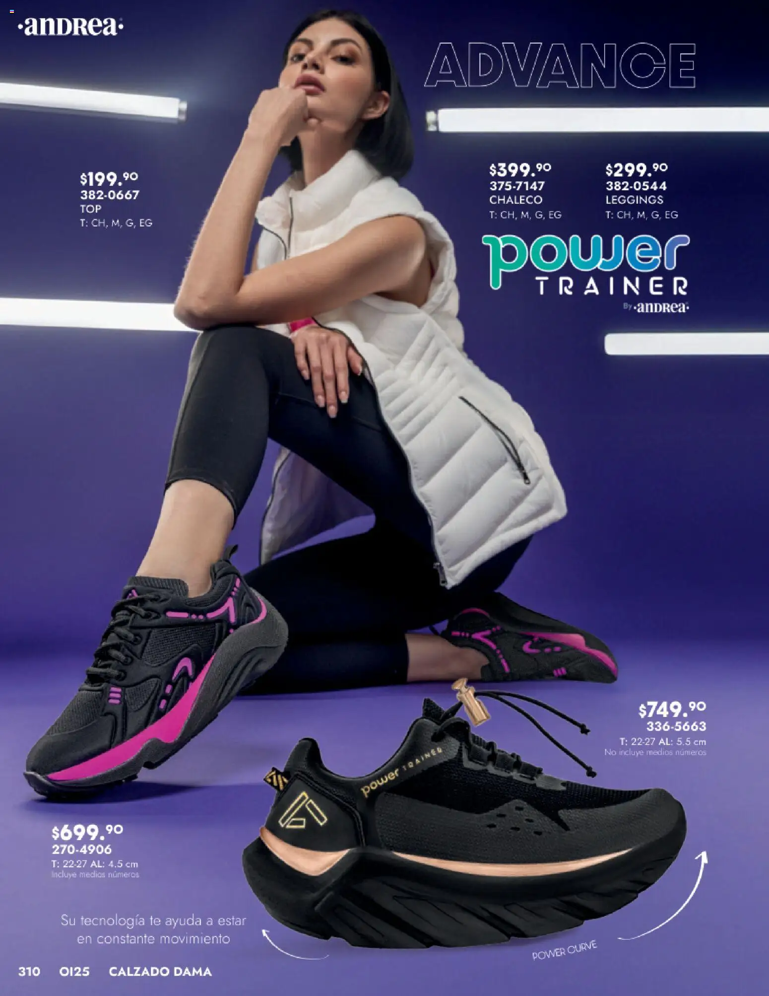 Nuevas ofertas de Andrea válidas en toda la República Mexicana desde el 24.08.2025. ¡Encuentra las mejores ofertas en Andrea - Catálogo Calzado Dama! | Página: 310