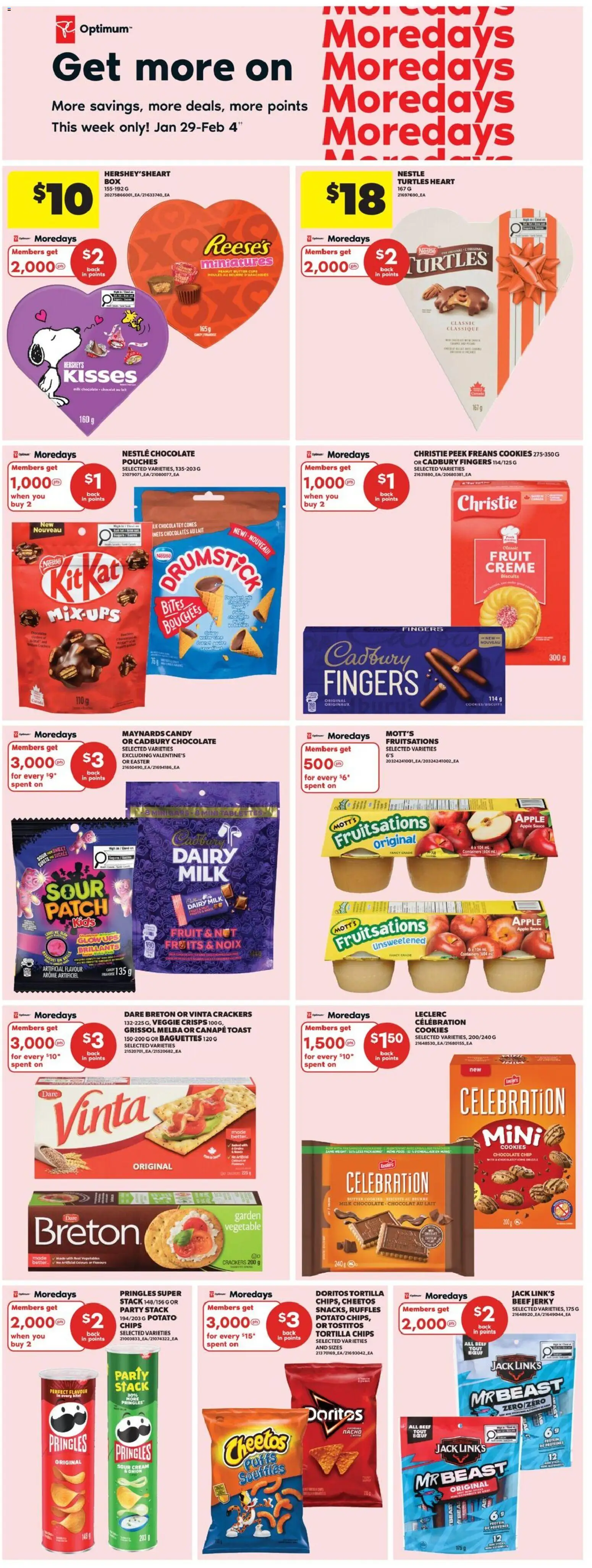 Real Canadian Superstore flyer valid from 29.01.2026 | Page: 11 | Products: Cookies, Milk, Butter, Chocolate