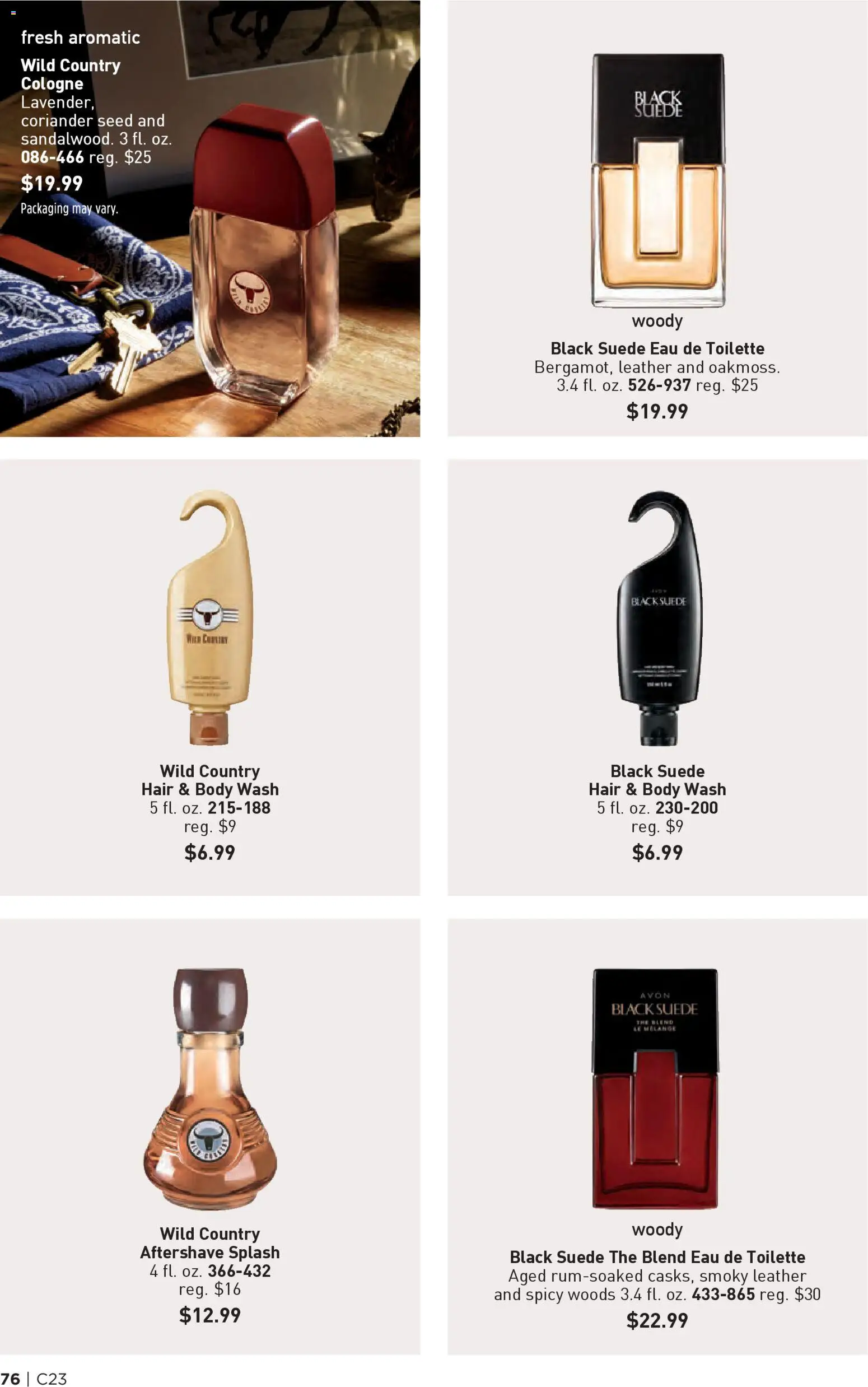 Avon Brochure - valid from 05.11.2025 | Page: 76 | Products: Eau de toilette, Body Wash