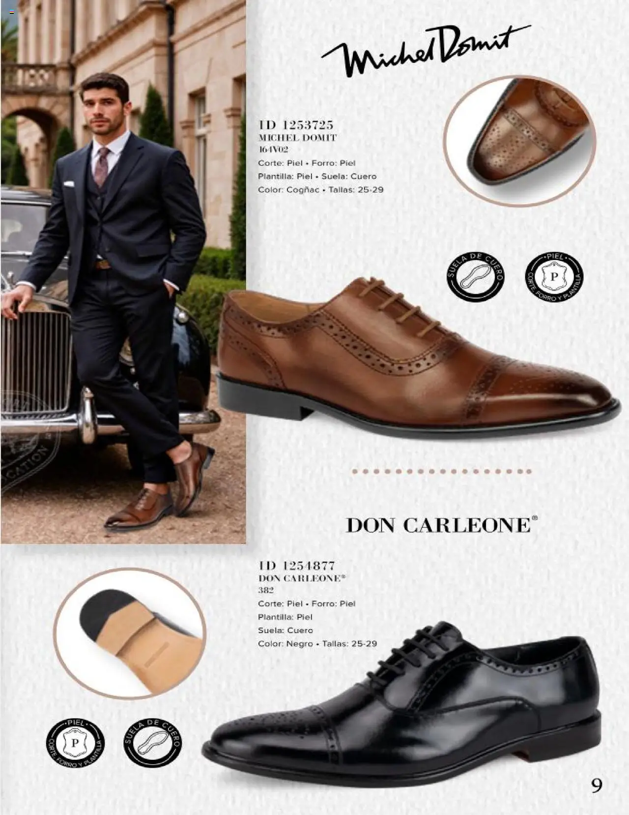 Nuevas ofertas de Price Shoes válidas en toda la República Mexicana desde el 03.07.2025. ¡Encuentra las mejores ofertas en Price Shoes catálogo Caballeros! | Página: 9