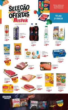 Bistek Supermercados - Ofertas do Fim de Semana - Pré-Visualização do folheto da loja Bistek Supermercados, válido de 19.09.2025