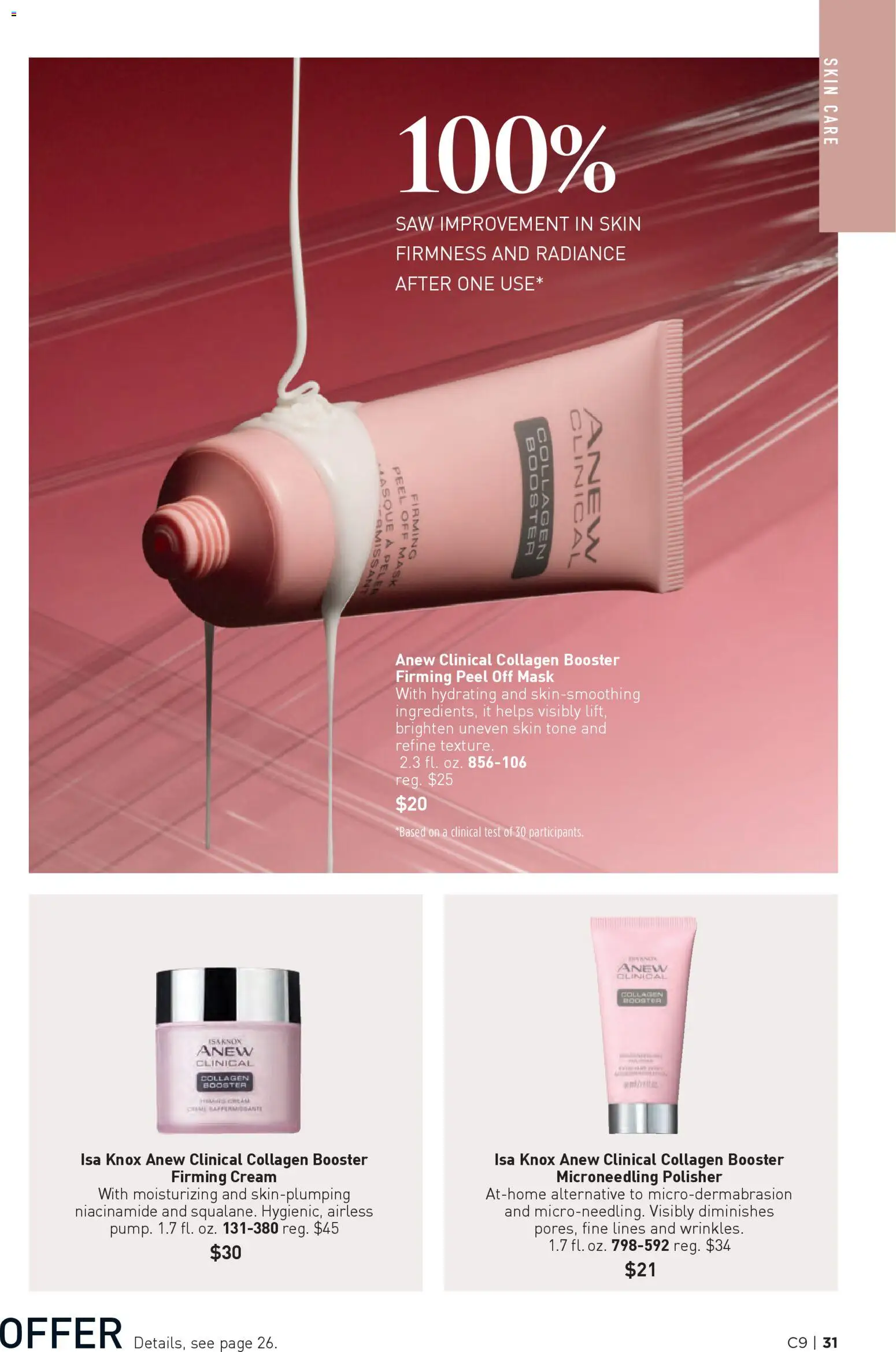 Avon Brochure - valid from 22.04.2026 | Page: 31 | Products: Saw, Polisher, Mask, Cream
