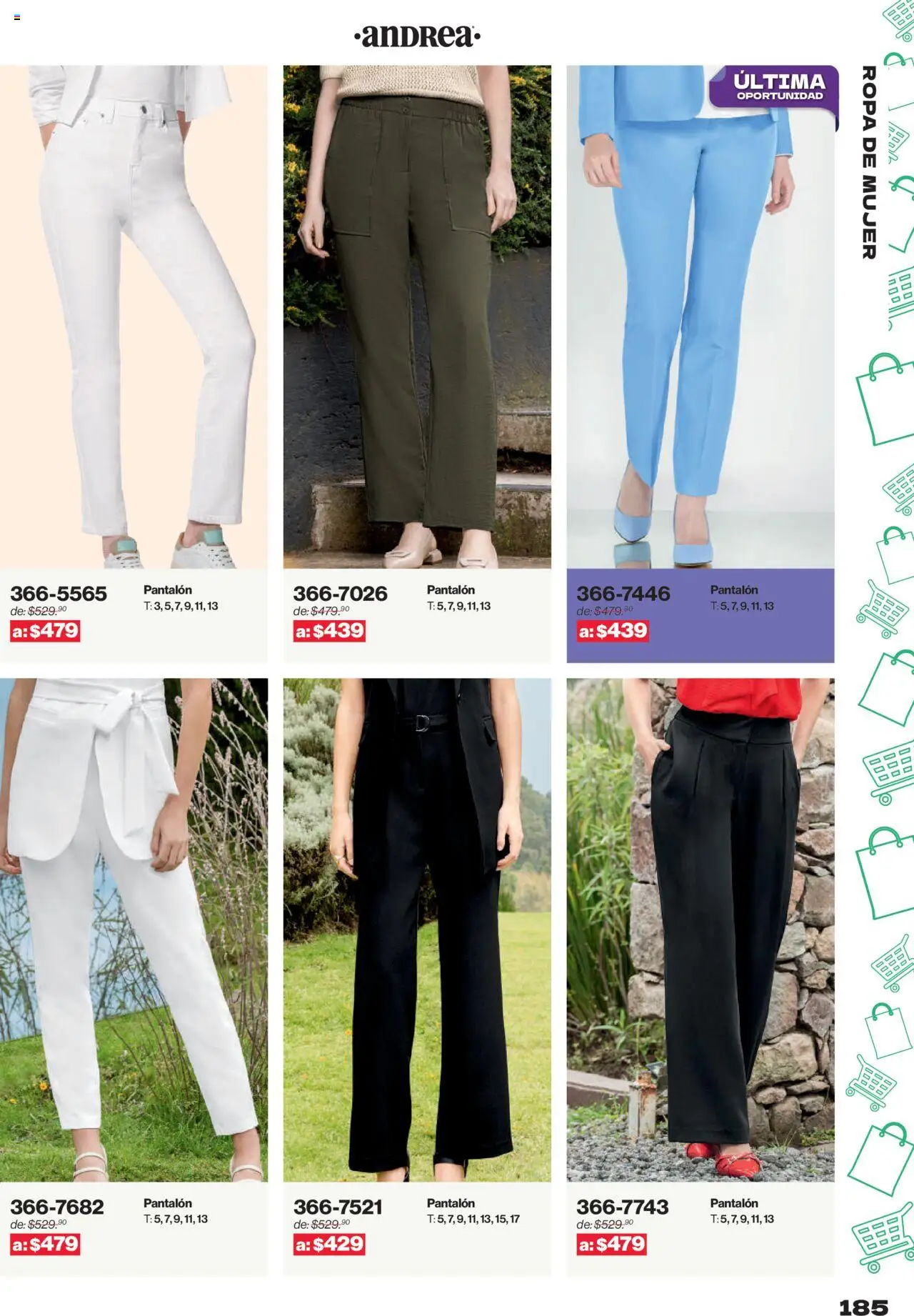 Nuevas ofertas de Andrea válidas en toda la República Mexicana desde el 10.08.2025. ¡Encuentra las mejores ofertas en Andrea - Catálogo Outlet! | Página: 185 | Productos: Ropa