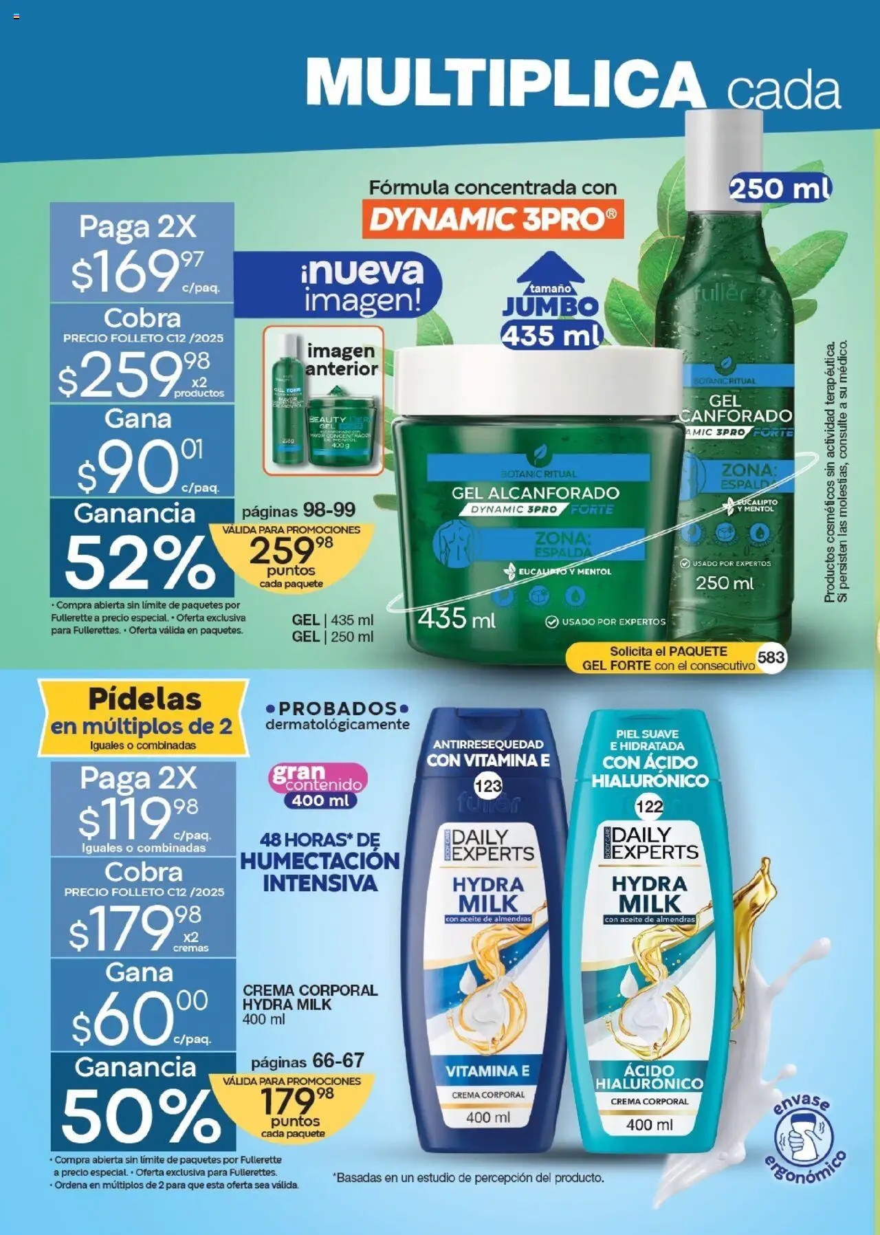 Nuevas ofertas de Fuller válidas en toda la República Mexicana desde el 17.09.2025. ¡Encuentra las mejores ofertas en Fuller - Revista Gana Más C12! | Página: 14 | Productos: Almendras, Aceite, Body, Crema corporal