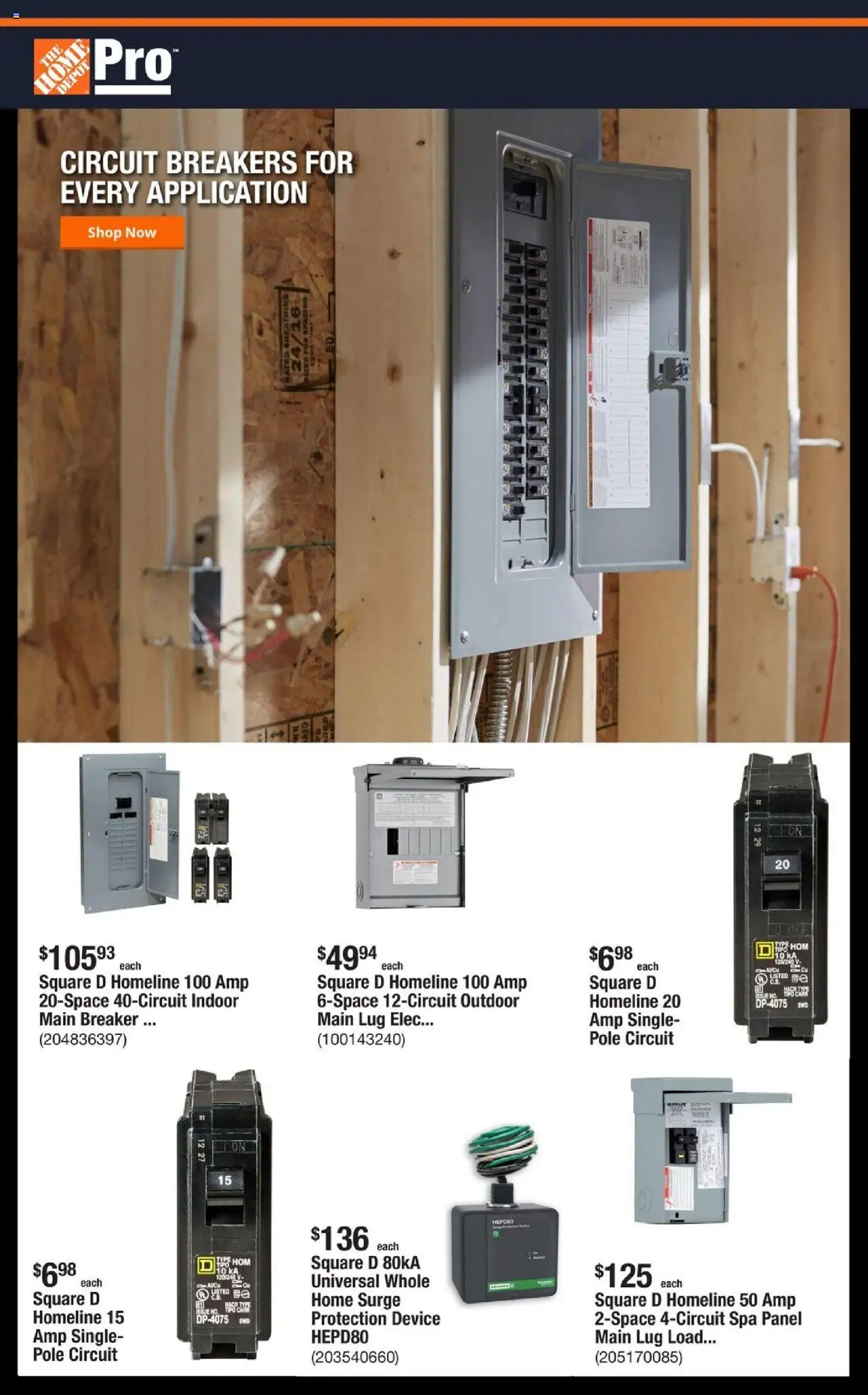 Home Depot Shop Pro Ad - valid from 06.10.2025 | Page: 2