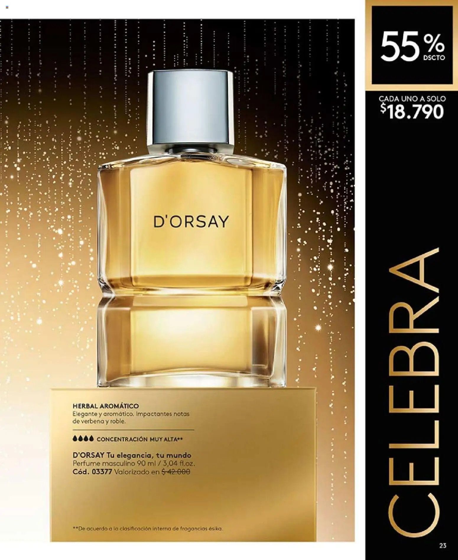 Catálogo Ésika Campaña 1 │ válido desde el 01.01.2026 | Página: 23 | Productos: Perfume