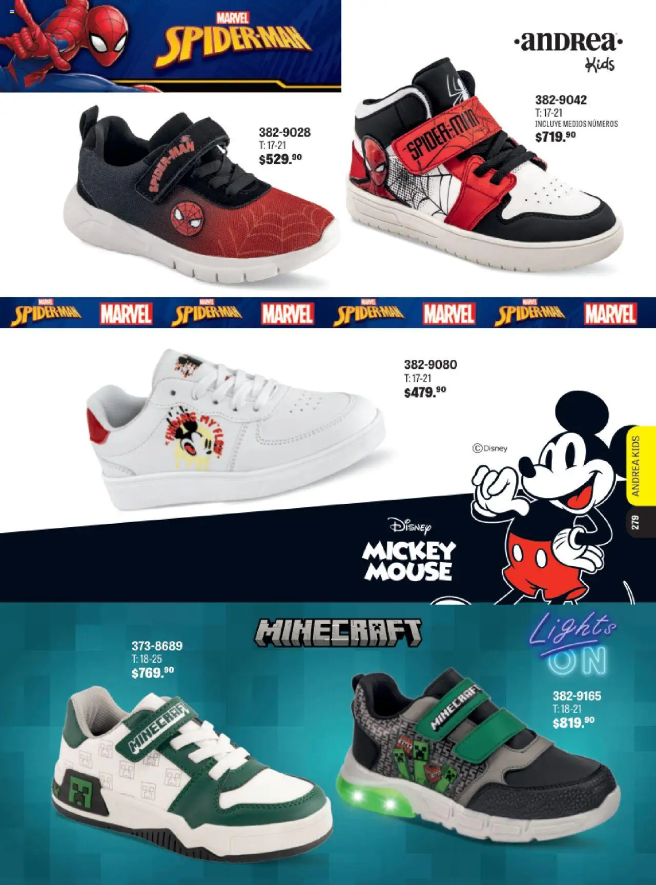 Nuevas ofertas de Andrea válidas en toda la República Mexicana desde el 13.08.2025. ¡Encuentra las mejores ofertas en Andrea - Catálogo Deportivo Infantil ! | Página: 9 | Productos: Mouse