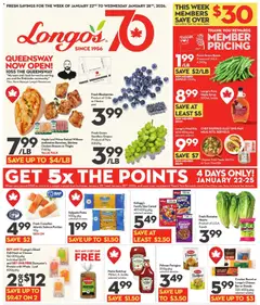 Preview of Longo's weekly flyer / circulaire from shop Longo's valid from 22.01.2026