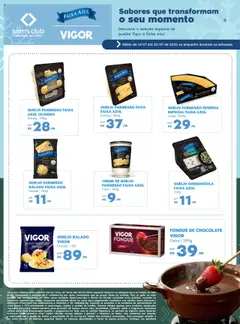 Sam's Club - Ofertas Vigor - Pré-Visualização do folheto da loja Sam's Club, válido de 14.07.2025