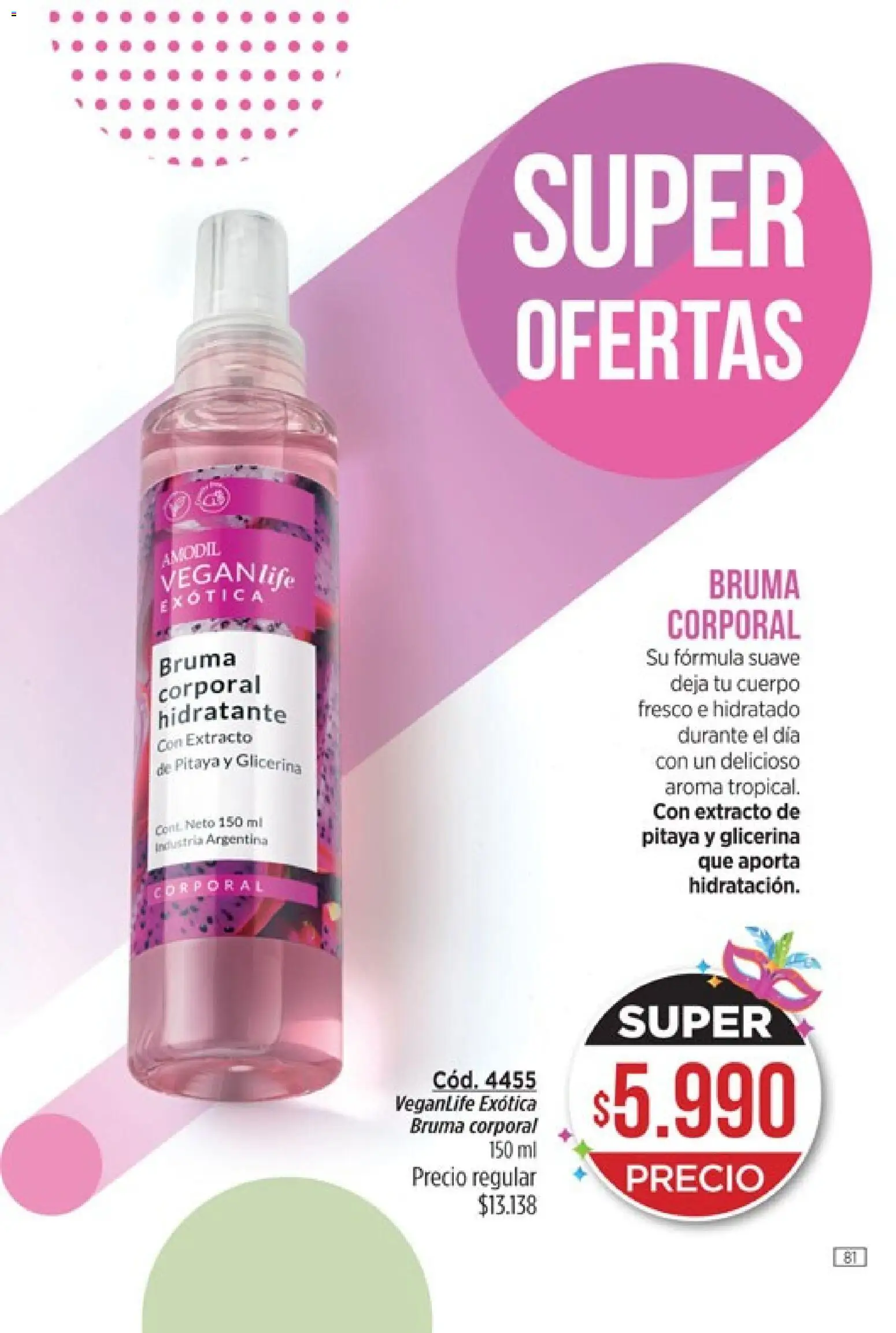 Catálogo Amodil Campaña 3 │ válido desde el 01.03.2026 | Página: 81 | Productos: Bruma