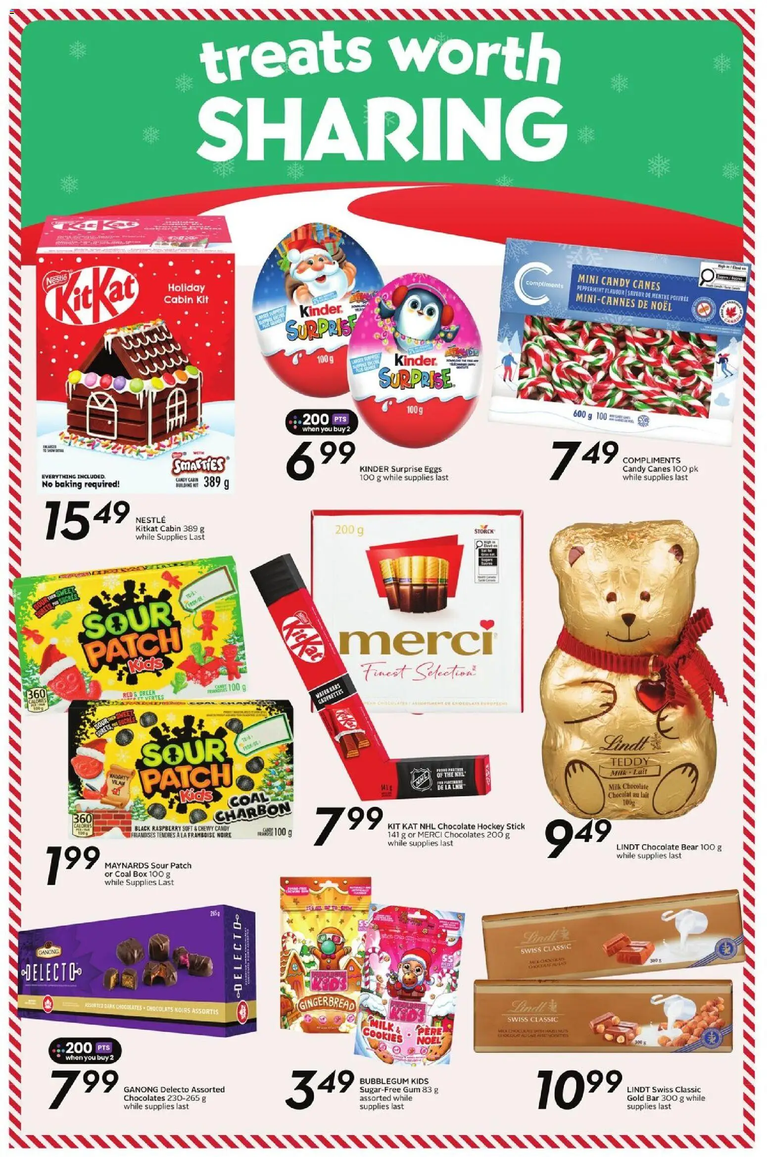 Safeway flyer valid from 04.12.2025 | Page: 20 | Products: Cookies, Milk, Eggs, Chocolate