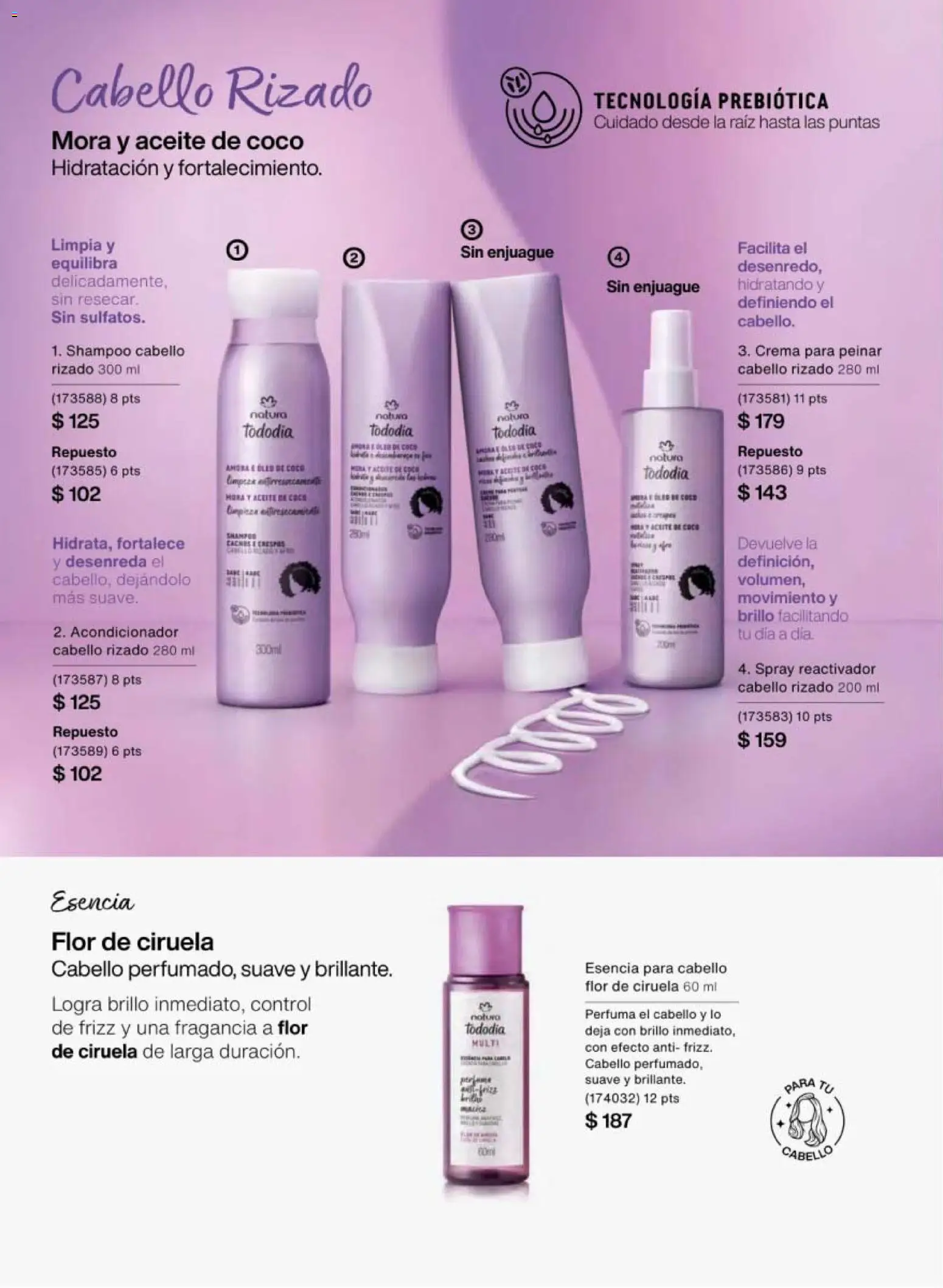 Nuevas ofertas de Natura válidas en toda la República Mexicana desde el 30.01.2026. ¡Encuentra las mejores ofertas en Natura campaña 3 2026! | Página: 146 | Productos: Crema, Brillo, Fragancia, Acondicionador