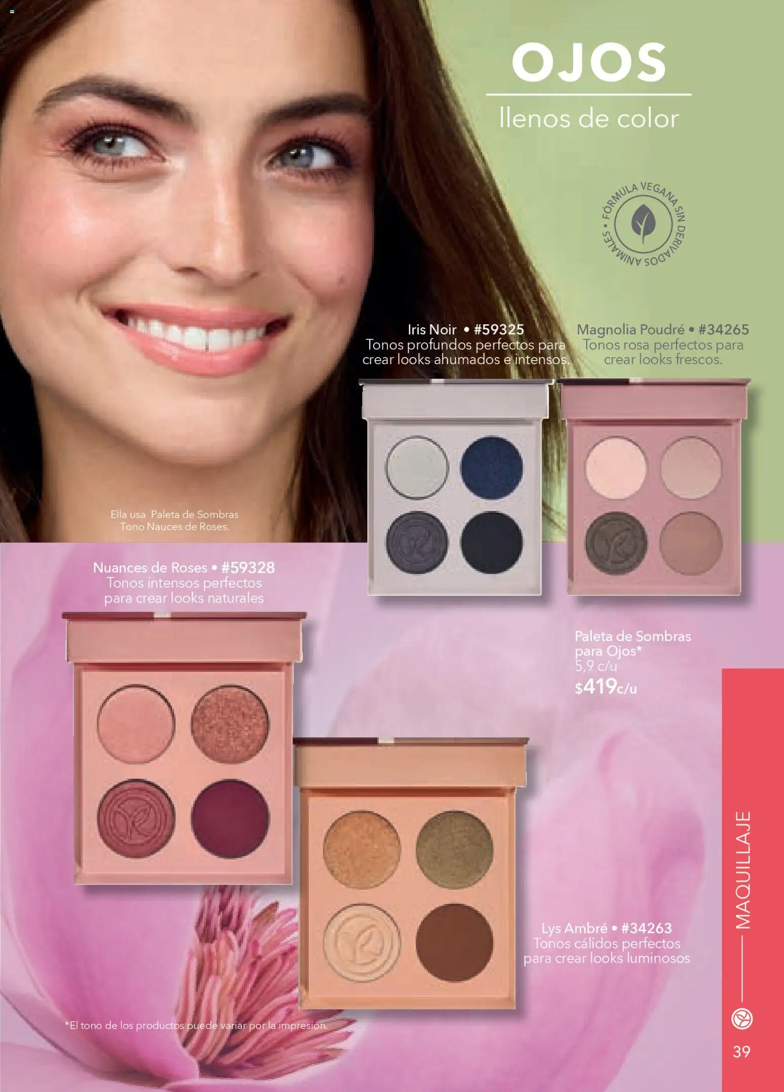 Nuevas ofertas de Yves Rocher válidas en toda la República Mexicana desde el 20.01.2026. ¡Encuentra las mejores ofertas en Yves Rocher campaña 2 2026! | Página: 41 | Productos: Paleta, Maquillaje