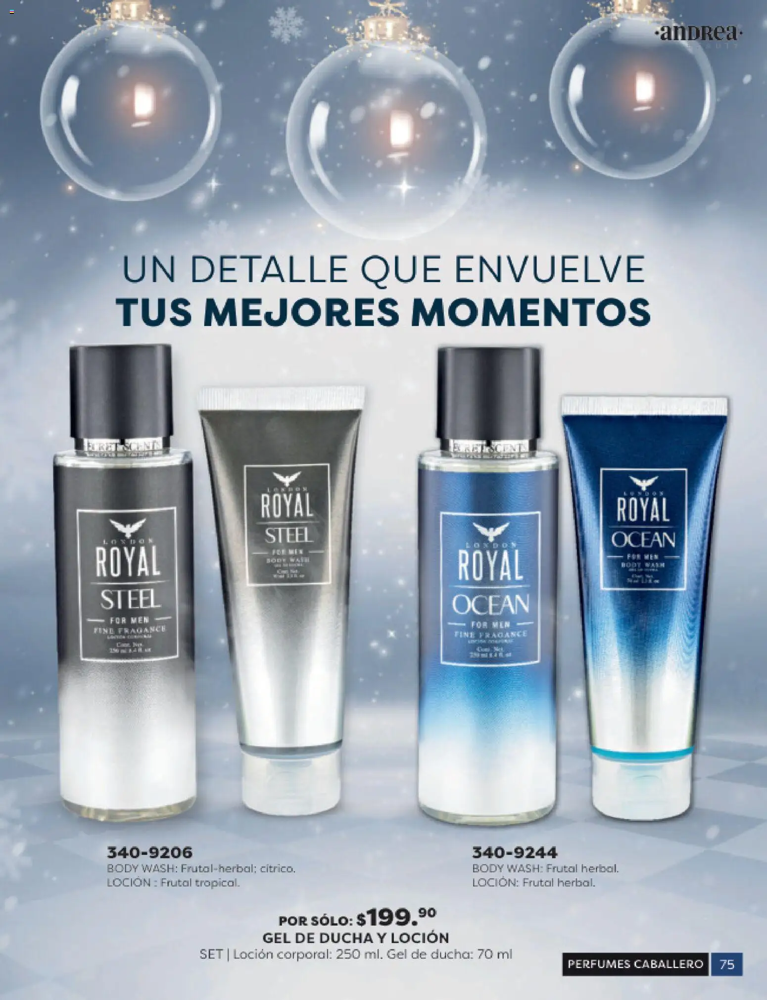 Nuevas ofertas de Andrea válidas en toda la República Mexicana desde el 31.10.2025. ¡Encuentra las mejores ofertas en Andrea catálogo Beauty! | Página: 75 | Productos: Loción, Body, Gel de ducha