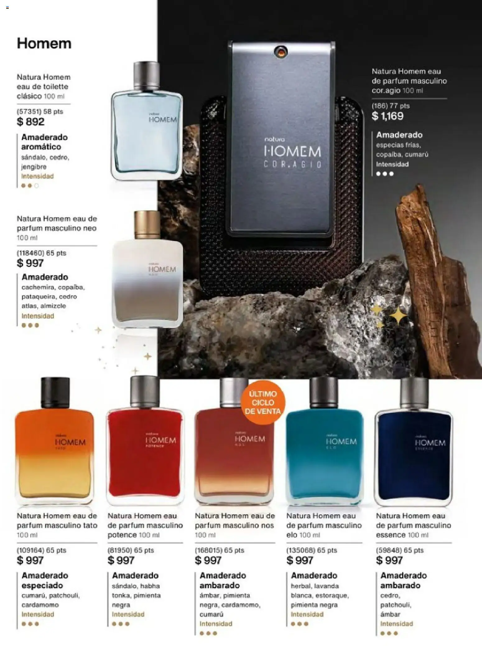 Nuevas ofertas de Natura válidas en toda la República Mexicana desde el 01.12.2025. ¡Encuentra las mejores ofertas en Natura campaña 18 2025! | Página: 50 | Productos: Pimienta, Eau de toilette