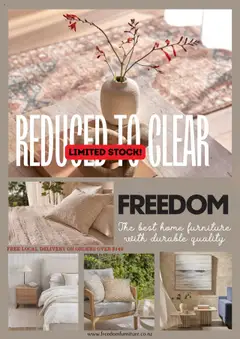 Freedom Furniture catalogue preview  - valid from 12.08.2025