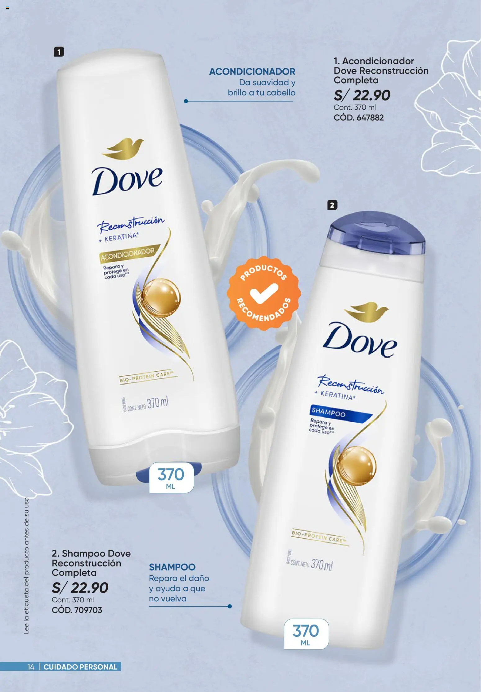 Catálogo Azzorti válido desde 24.11.2025 | Página: 14 | Productos: Shampoo, Acondicionador