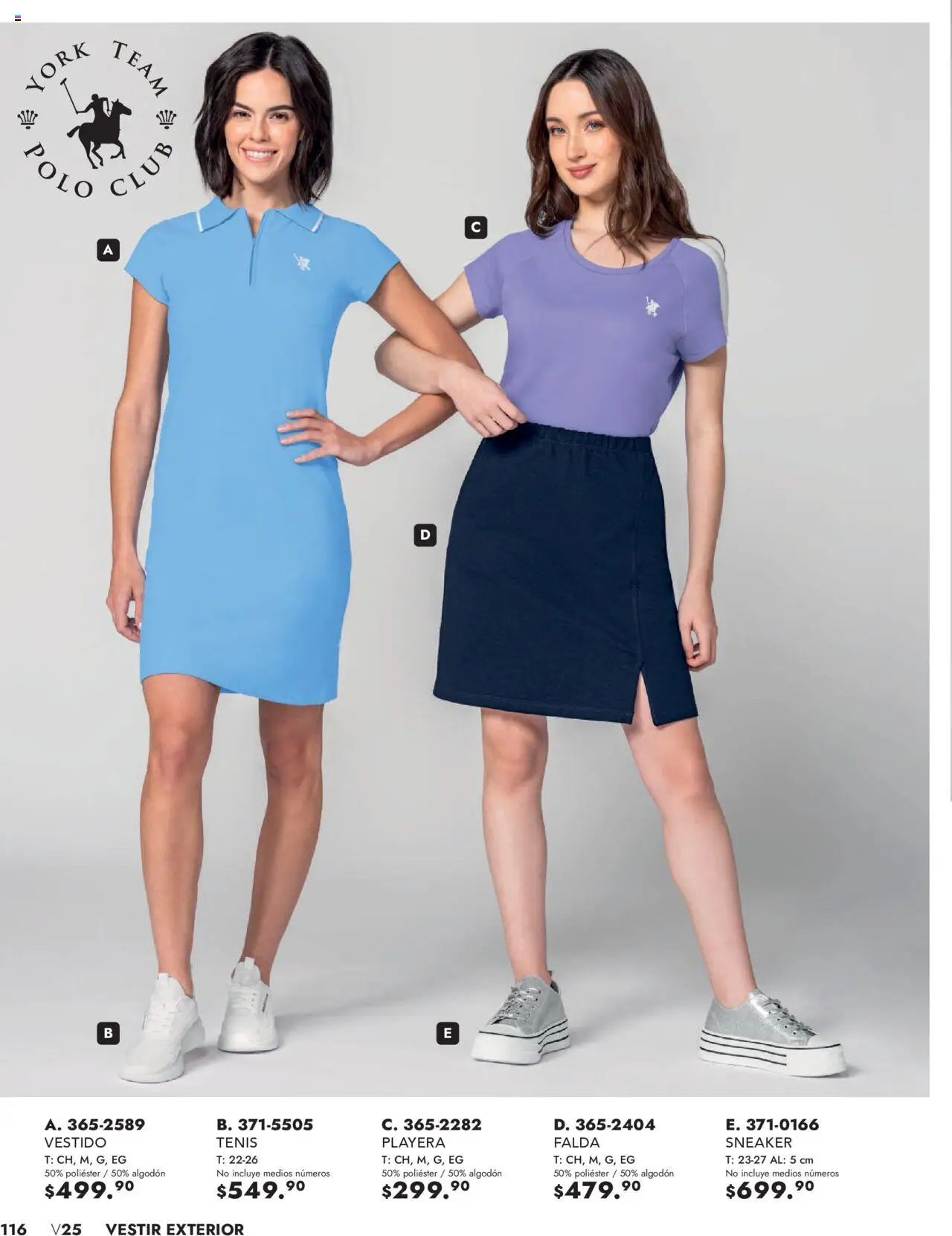 Nuevas ofertas de Andrea válidas en toda la República Mexicana desde el 25.05.2025. ¡Encuentra las mejores ofertas en Andrea - Catálogo Vestir Exterior! | Página: 116 | Productos: Algodón, Vestido, Playera, Falda