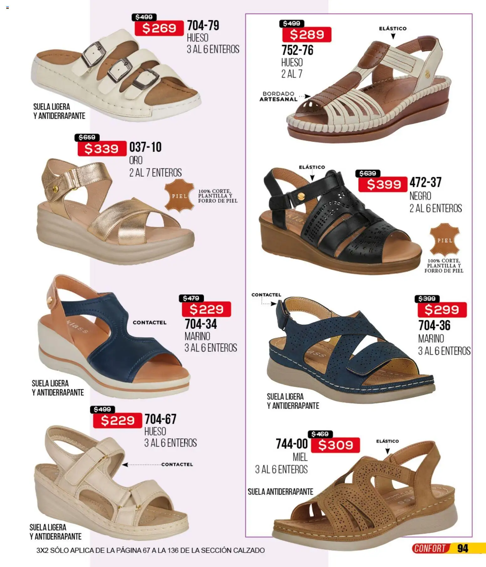 Nuevas ofertas de Cklass válidas en toda la República Mexicana desde el 14.04.2026. ¡Encuentra las mejores ofertas en Cklass catálogo 3X2 Digital Ropa! | Página: 191